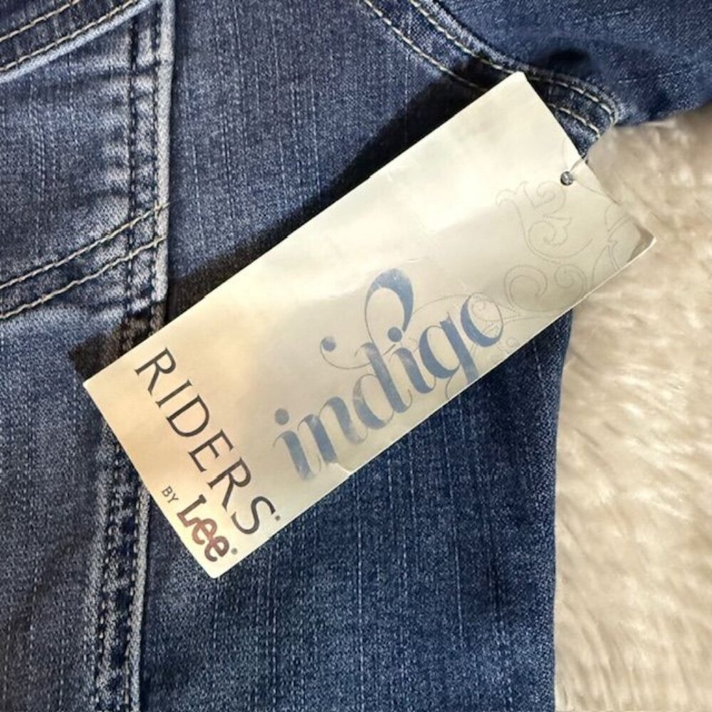 Riders by Lee Indigo Stretch Denim Jacket - Picture 13 of 14